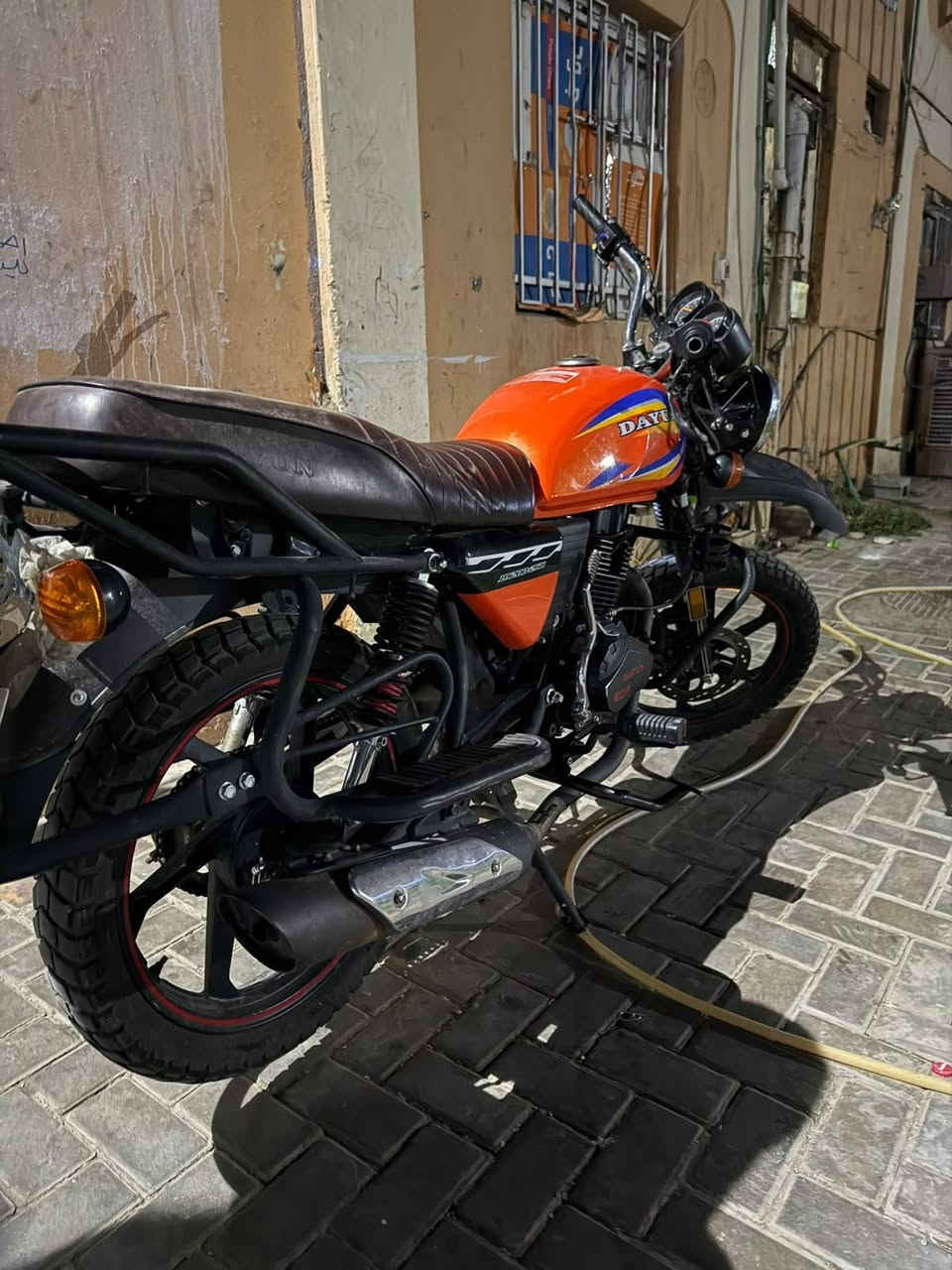 دايون 23 مرقمه كاملة
الدراجه بيه تعديل في للشاصي بسيط
جاهزة وخير من الله
***********
سعر الدراجه 1550 وبيه مجال
مكان بغداد

