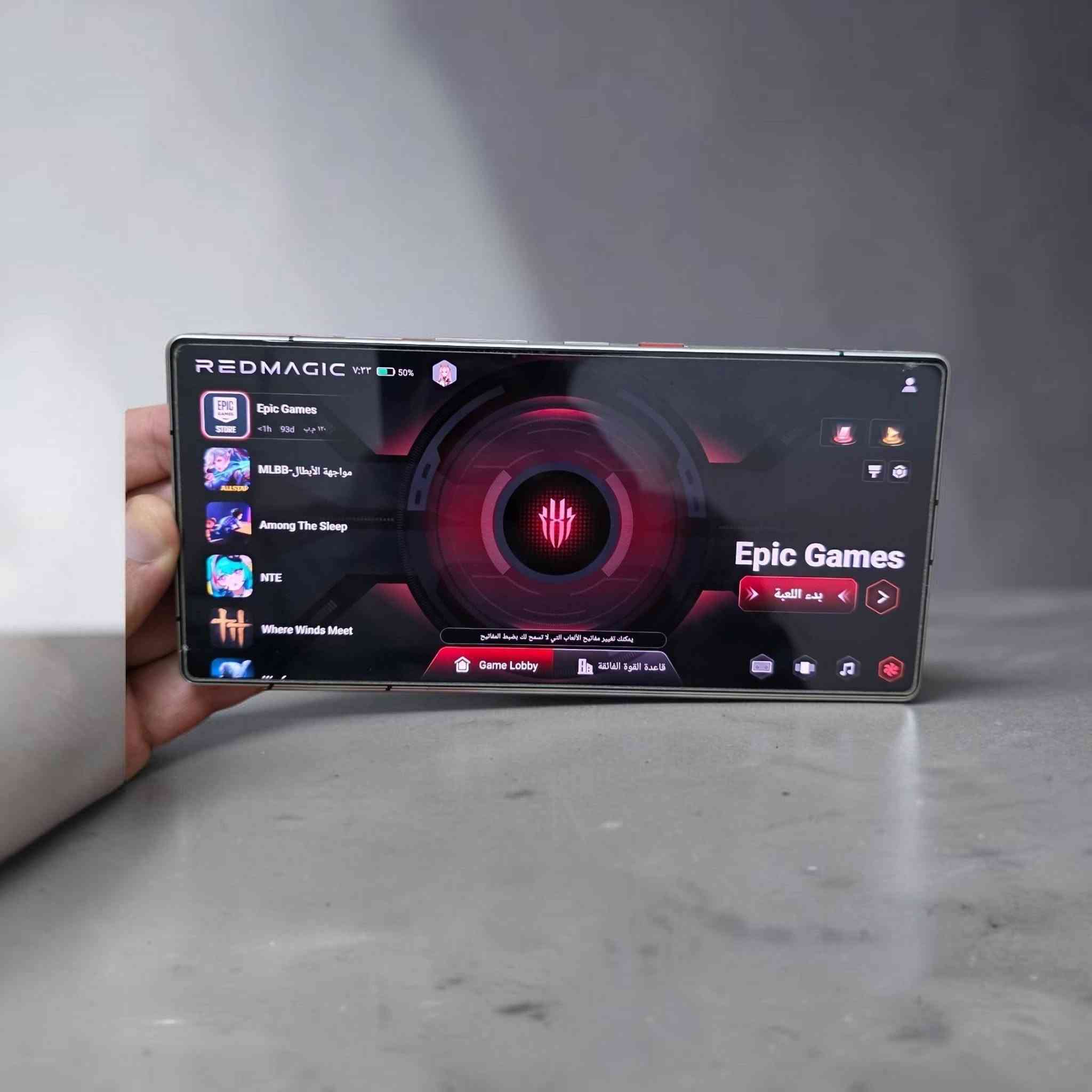 السلام عليكم Redmigc 11pro نسخة 512
Ram16
1270قفل 
متوفر توصيل ،🥹🙂
دورة الشحن 23 استخدام اقل من شهر  📱 Redmagic 11pro🏆


**إذا كنت صاحب هذا الإعلان وتريد حذفه لأي سبب، رجاءا أرسل رسالة إلى الدعم الفني**