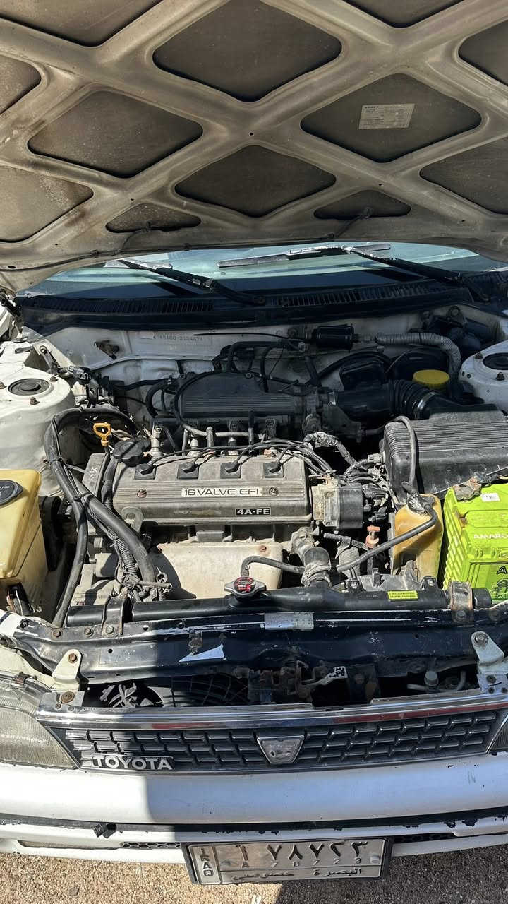 السلام عليكم جمعه مباركه على الجميع كورلا 92مكينه كير تبريد تخم تاير  حداده تمام ظربه جاملغ خلفي موضح ب الصوره سعر 58وبيه مجال السياره بسمي مكان السياره البصره ابو الخصيب يوسفان***********
