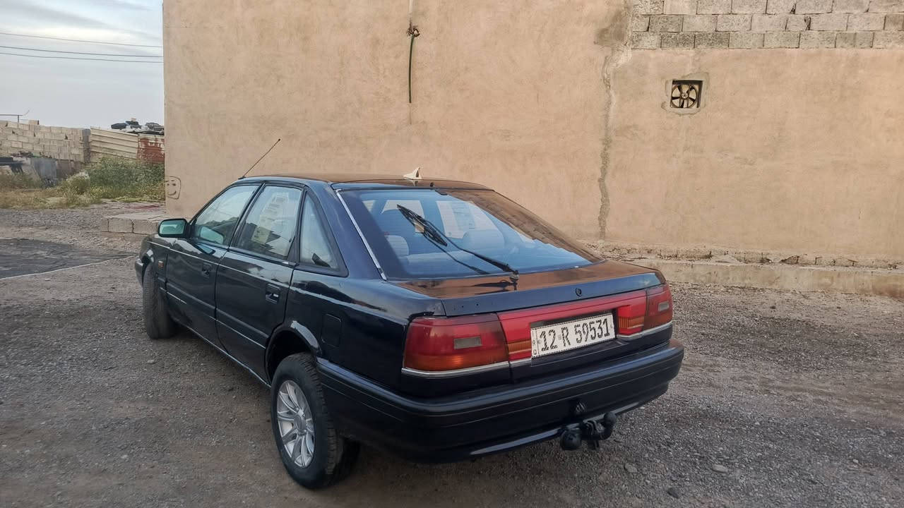 السلام عليكم مازده 626 للبيع فقط
مكينه 8 بخ كابريته شرط المكينه والكير 
سيارة جاهزة من كلشي صبغ جماليه جديد 
تواير جديد طخم جديد داخل نضيف 
كهربائيات كامل مسويها اشاير بجاملغ شاشه سماعات
كاملا مكملا على ايدي مكانها برطله ***********واتساب
