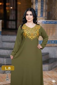 دشداشة نسائي • كشمير تركي ليكرا • درزن 4 ألوان