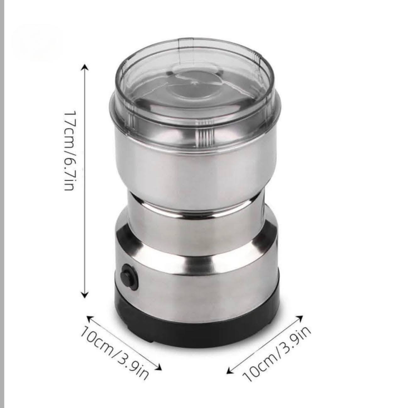 #مجمع_الحاج_صبار_واولاده_التجاري
#لا_نتعامل_بالدين_ولا_بالاقساط
#عروض_خاصة

عرض خاص ولفترة محدودة ✨🤩

مطحنة صغيره كهربائية 300 مل متعددة الوظائف، أربع شفرات من الستانلس ستيل لطحن حبوب القهوة والتوابل وبذور الكتان وغيرها 

السعر  :فقط 🔥 4500 🔥 دينار 

#العنوان_الانبار_قضاء_عنه_شارع_الحضرة

#تتوفر_خدمة_توصيل_في_كافة_محافظات_العراق


**إذا كنت صاحب هذا الإعلان وتريد حذفه لأي سبب، رجاءا أرسل رسالة إلى الدعم الفني**