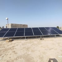 ذي قار الغراف • ألواح لونجي ٦١٥ واط • بطارية ١٠kWh