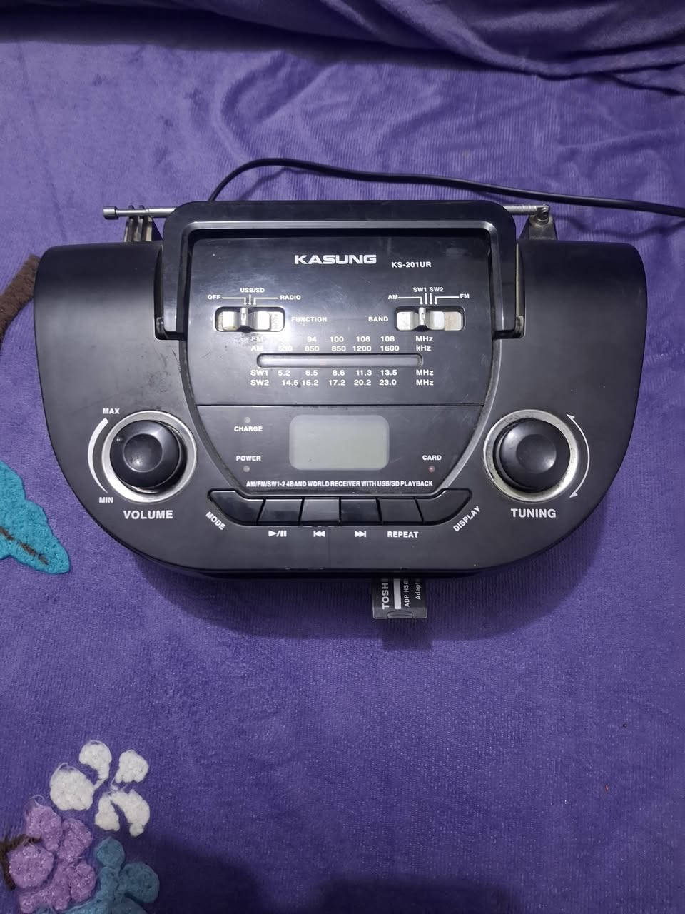 السلام عليكم راديو صيني اربع موجات يشتغل بيه رام وفلاش السعر ٢٠ الف للاستفسار مراسله الصفحه


**إذا كنت صاحب هذا الإعلان وتريد حذفه لأي سبب، رجاءا أرسل رسالة إلى الدعم الفني**