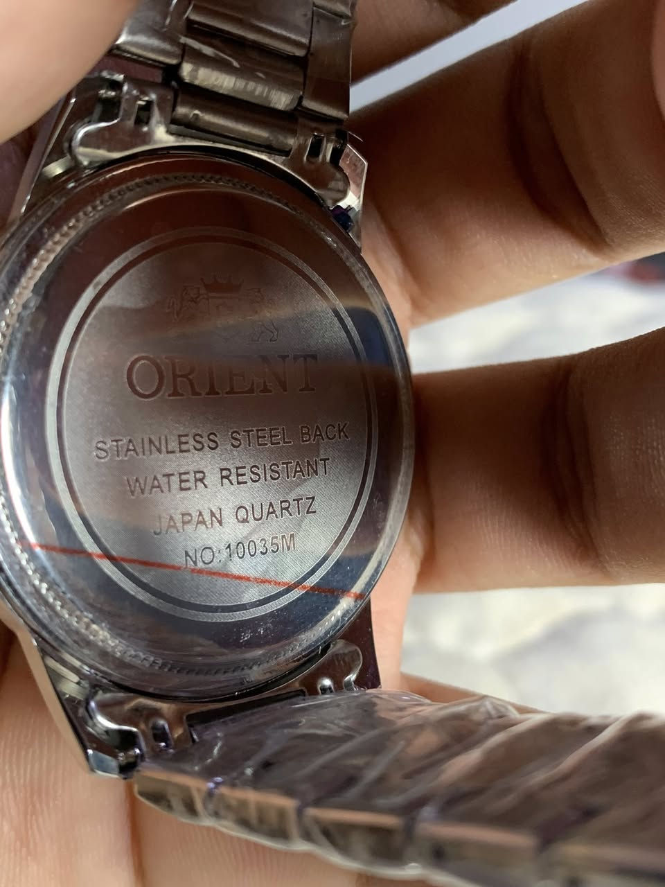 اورينت النقيب ٣ نجمات ياباني دولي
باله واربي موديل قديم 

قفل قراشة 

منفذ شهري ويومي 

زجاج زفير ضد الخدش والكسر 

مينة مميزة 

 

معدن ستانلس ستيل ضد الماء 

السعر  35 الف


**إذا كنت صاحب هذا الإعلان وتريد حذفه لأي سبب، رجاءا أرسل رسالة إلى الدعم الفني**