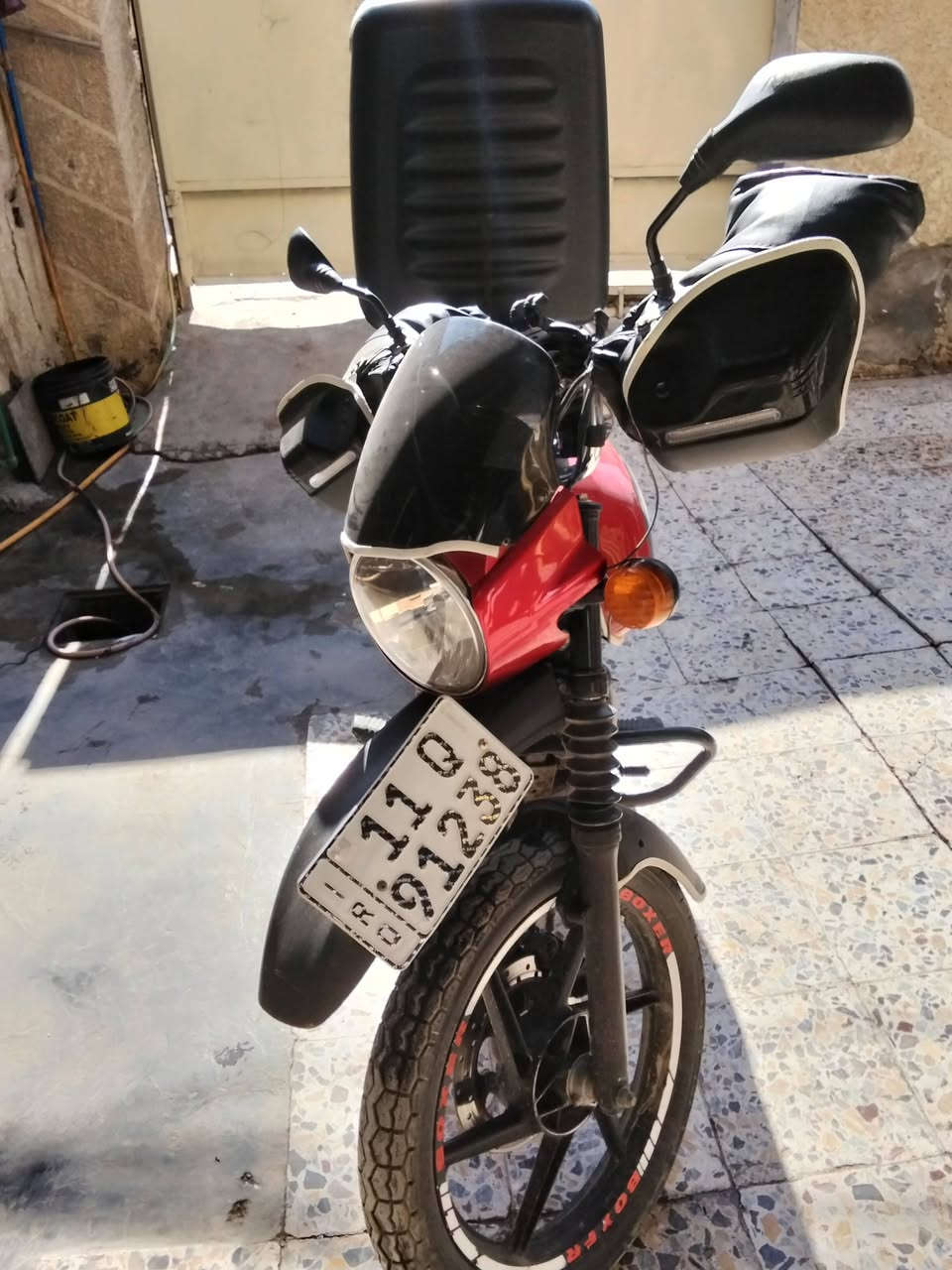 بوكسر مديل 22 دراجه نضيفه رقم وسنويه تحويل ثاني يوم المكينه مجفته جديد رقمي *********** العنوان بغداد البلديات
