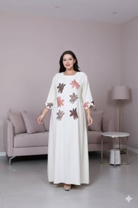 دشداشه نسائي • كشمير ايطالي • ٢XL-٥XL