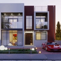 طابق ونص • شارع ٢٠م • ٣ غرف نوم