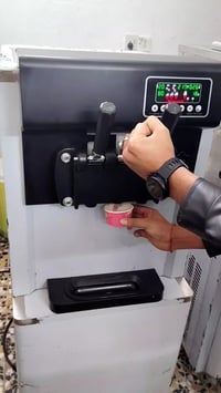 مكينه سوفت صيني تسحب كهرباء قليله تبريد حواض مكينه جديده مستخدم قليل س...