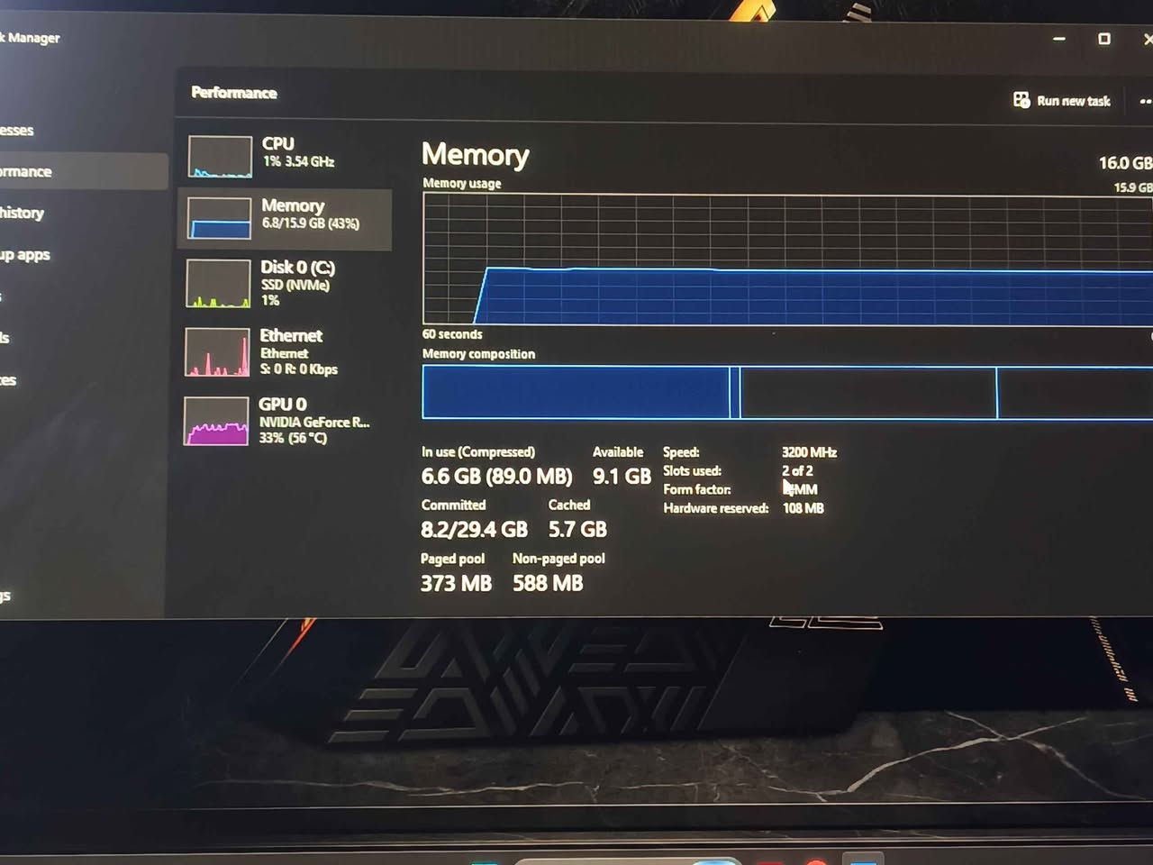 السلام عليكم:PC gaming للبيع

المواصفات: GPU : RTX 4060 8g GIGABYTEكارت شاشه
 CPUمعالج: AMD Ryzen 5 5500
Mymory رامات: DDR 4 8×2 3200
board مذربورد: MSI A520M-A PRO
Cooler مبرد مائي: ALSEYE COOLER
POWER: sharkoon SHP BRONZE 600W
مع:
ميز 120سم gaming 
شاشه: alhua 165hz RGP
ماوس باد گيمنك 40سم
وبيها مجال شويه
الشراي يجي خاص:***********

وشكرا🤍 بغداد, العراق
