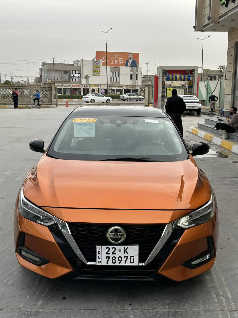 نيسان سنترا 2021 تو كولر شاشه و بصمه والسياره جديده والسونار بالمنشور السعر 132 مكان السياره الفلوجة  ***********
