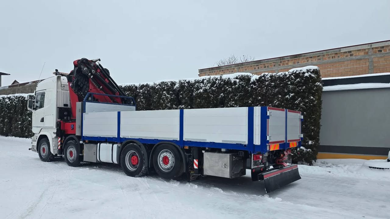 Scania R580
سنة الصنع 2018
كيلومتر 315.000 كم 
ناقل حركة أوتوماتيكي 
قوة المحرك 580 حصان
عدد المحاور 4 
رافعة HMF 8520
قدرة الرفع 16.5 طن
السعر 660 ورقة 
شامل كمرك ونقل


**إذا كنت صاحب هذا الإعلان وتريد حذفه لأي سبب، رجاءا أرسل رسالة إلى الدعم الفني**