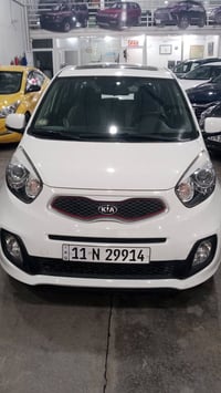 كيا بيكاتوا 2015 فول مواصفات فتحه سلايد بصمة كشنات جلد ماشية38 الف الس...