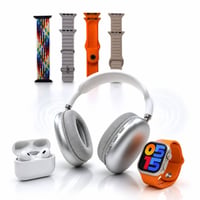 ⌚🎧✨ كل تقنيتك في باكج واحد! باكج ROOK-460 الذكية يجمع لك ساعة WATCH 10...