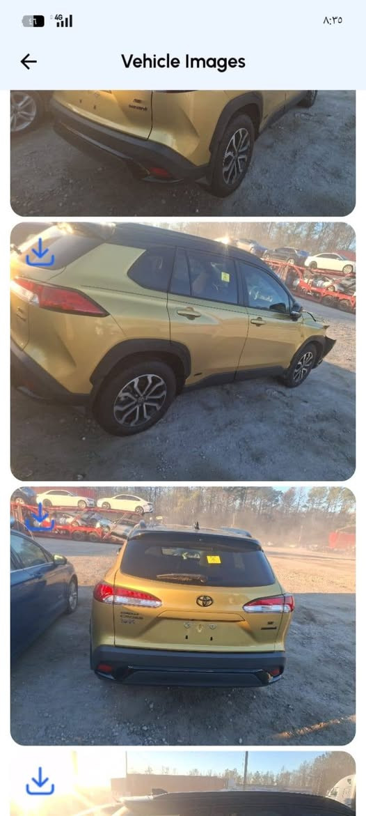 سلام عليكم كورلا كروز se وارد امريكي موديل 24 حادث كلش خفيف يعتبر كلين فول مواصفات
فتحه وبصمه 

تجي لون مميز ذهبي ولون سقف اسود

ويلكب وتاير عالي

رادارات امامي وجانبي تعديل مسار وتوقف ذاتي 

بك لايت لد 

لايت زينون

تبريد قطعتين 

محرك 2000 هايبرد كلش نشط

ماشيه 18 الف ميل

 موعد وصول 10 ايام الى اسبوعين 

ابيعها بفلوسها 153 قفل واصل عمان

تكدر تطببها عل رقم شهداء او معوقين

للاستفسار الاتصال بالرقم ***********
