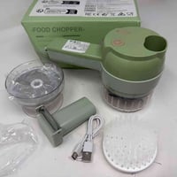 قطاعة خضار • محمولة • ٤ في ١