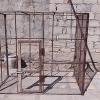 قفص حديد • ١١٥×١٣٠×٧٠ • نجف حي ميسان