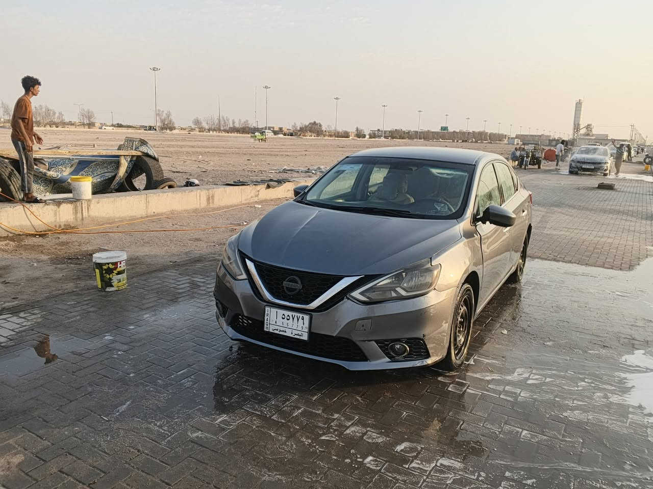 السلام عليكم نيسان سنترا موديل 19
حادث بنيد وجاملق بدون دواخل ولباقي شوف العين 
كير مكينه مكفولات تبريت شقال رقم بصره تحويل السعر 80 اي استفسار ***********
