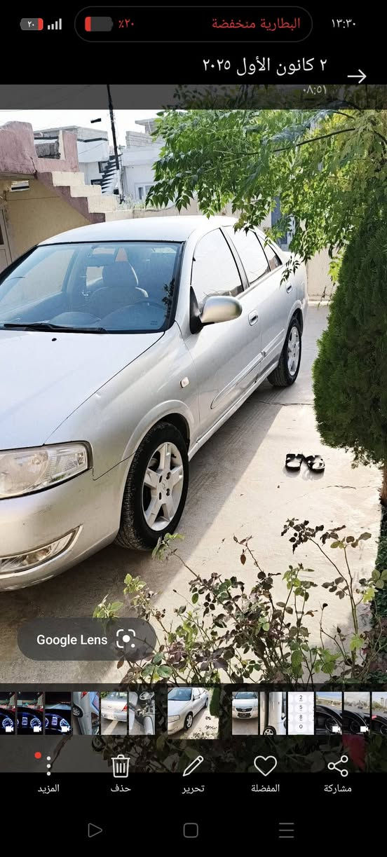 نیسان سەنی سام سۆن بۆفرۆشتن بێشودوای کەبسە سعر 45گەڵا
