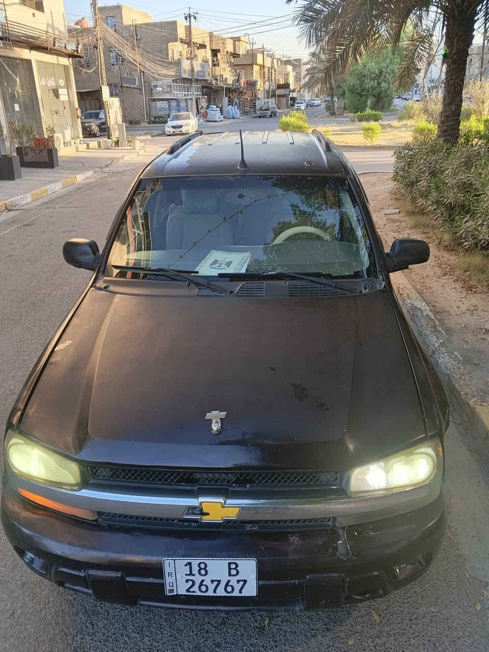مكلف بالنشر للاستفسار يرجى الاتصال على صاحب السيارة مكانها بغداد
***********
***********
بلايزر موديل 2008
الوان أحمر كرزي 
 البجم العريض فئة LS رياضي
مكينة قبق الابيض المرغوب والگير 700
مكينة وكير بالكارتون
صدر جديد /كهربائيات/مكانيكيات كله شغالة
 ومسويله ادامه 
رقم انكليزي بابل مميز /هزة جديدة 
بية ملاحضات بسيطة
تبريدها ثلج>  فقط كتف التبريد واكف 
مشط ستيرن بداية بي طكطكه 
السعر (65)  بيع مستعجل
