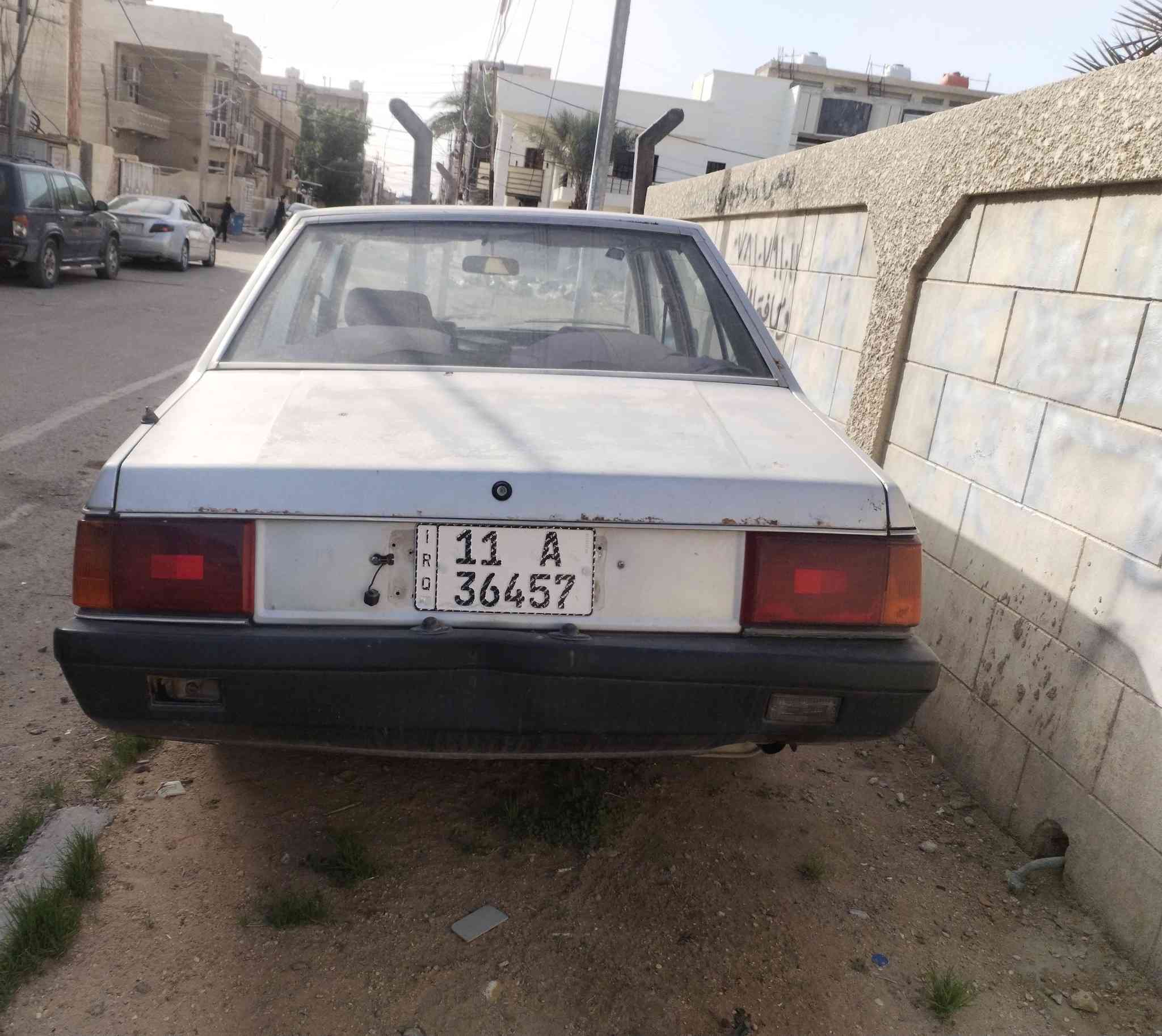 متسبيشي لانسر 1982
گير ومحرك بلادي محرك 1.4-
گير عادي -
ستيرن عادي-
السيارة عظمتها حلوة -
بيها خياسات لازم تتصلح -
تخم تاير جديد-
باتري جديد-
غرفتها نظيفه -
رقم بغداد انگليزي بأسمي تحويل مباشر -
هزة جديدة -
سيارة اقتصادية وحلوة وكلشي بيها شغال -
مكاني بغداد حي الجهاد-
سعرها 30 وبيه مجال قليل-
للأستفسار /***********
