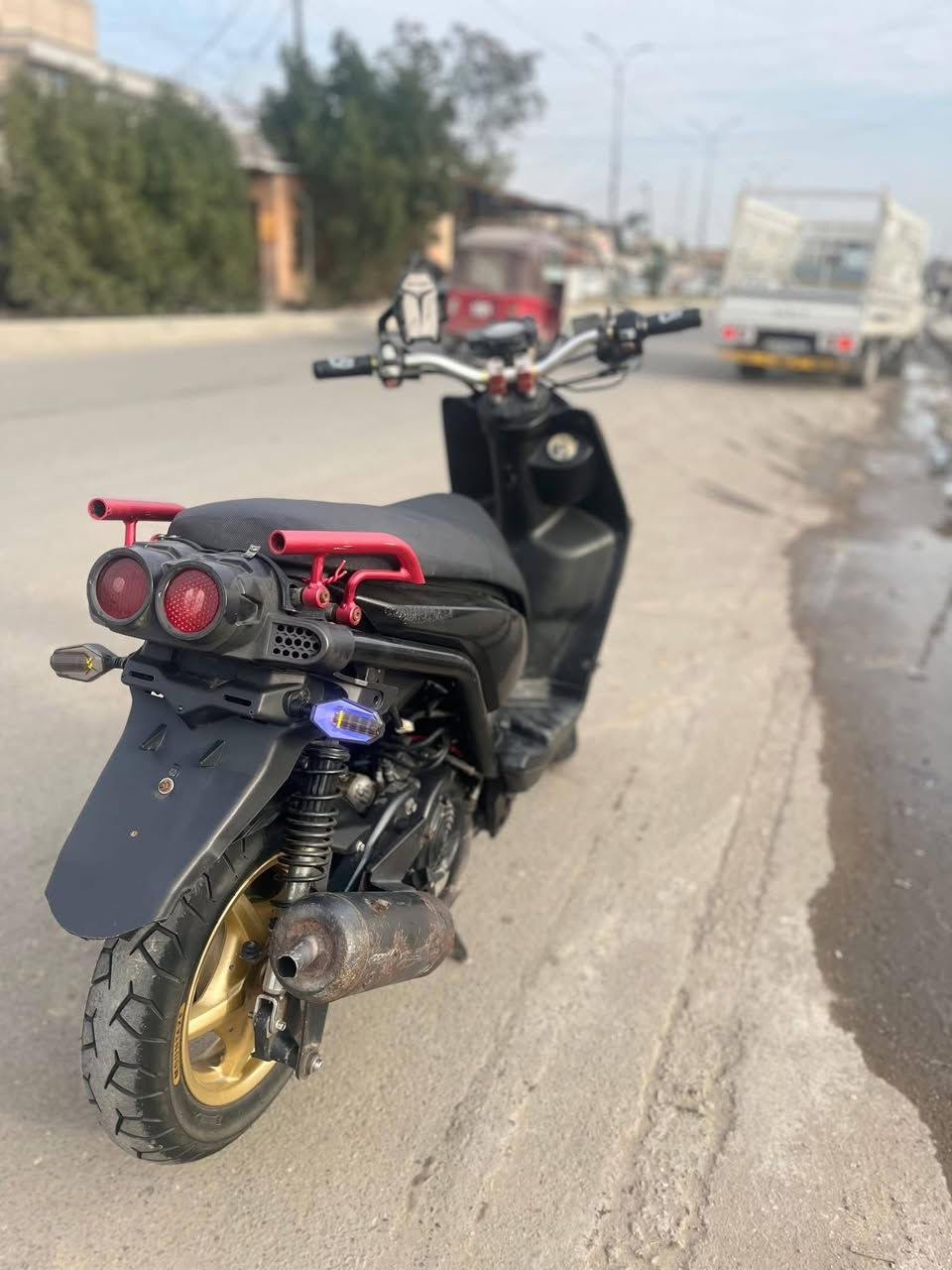 سلام عليكم شباب سكنس جبلي للبيع شلعه ومعدل فول فقط كفرات مصبوغه السعر 500 وبيها مجال بسيط مكاني بغداد شارع 120 هذا رقمي ***********
