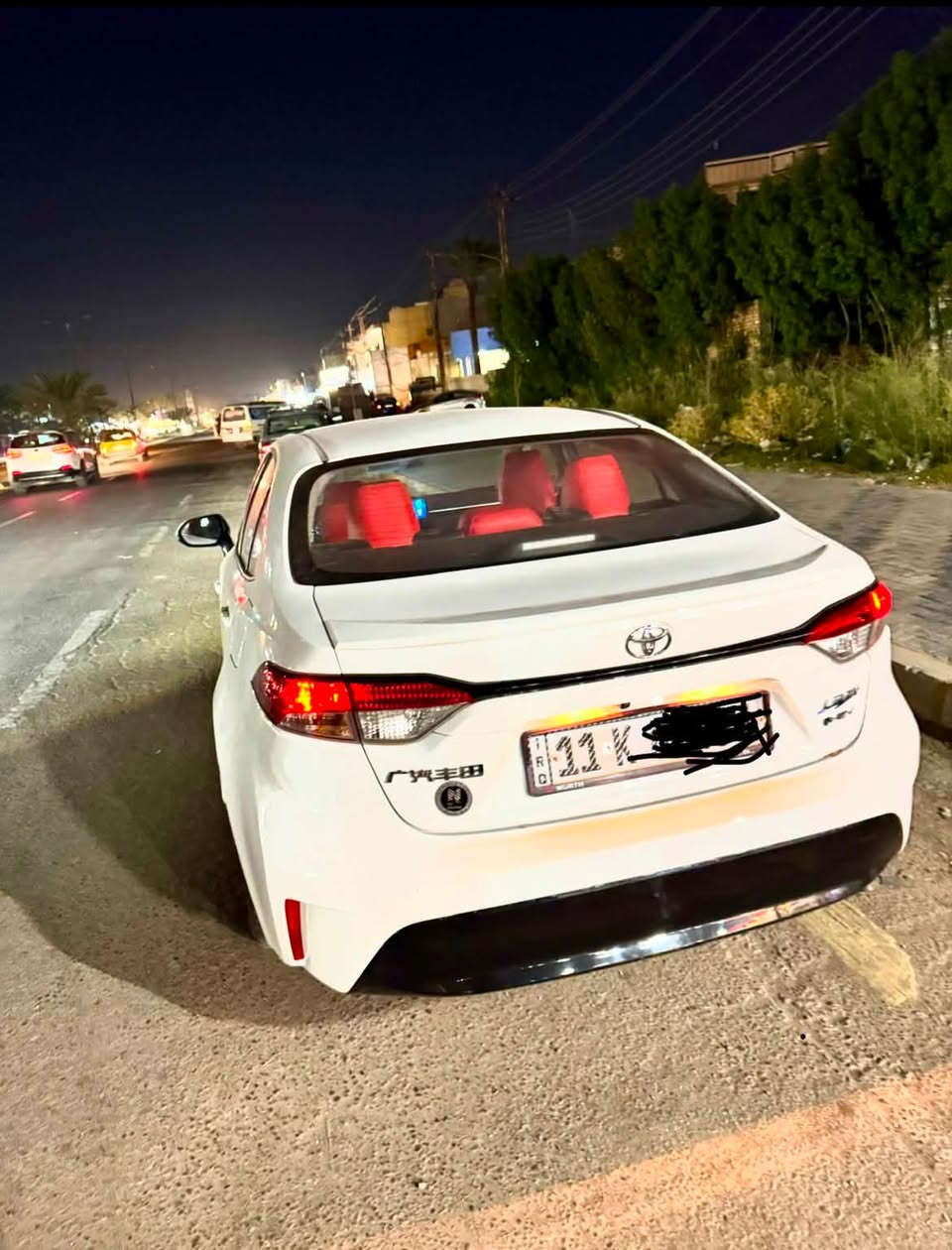 كورلا موديل 2025 شكل الامريكي فول مواصفات ماشية فقط 3الف رقم بغداد السيارة جديدة زيرو مكان السيارة الغزالية ***********
