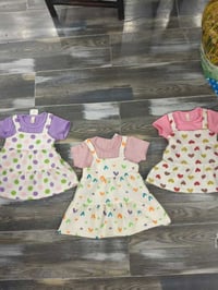 فستان بنات • ١-٤ سنة • درزن