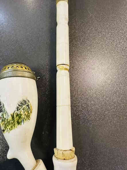 مشرب عاج  طبيعي  قديم عمل يدوي وبورسلاين
*********** واتساب المحل في السليمانية يوجد توصيل
