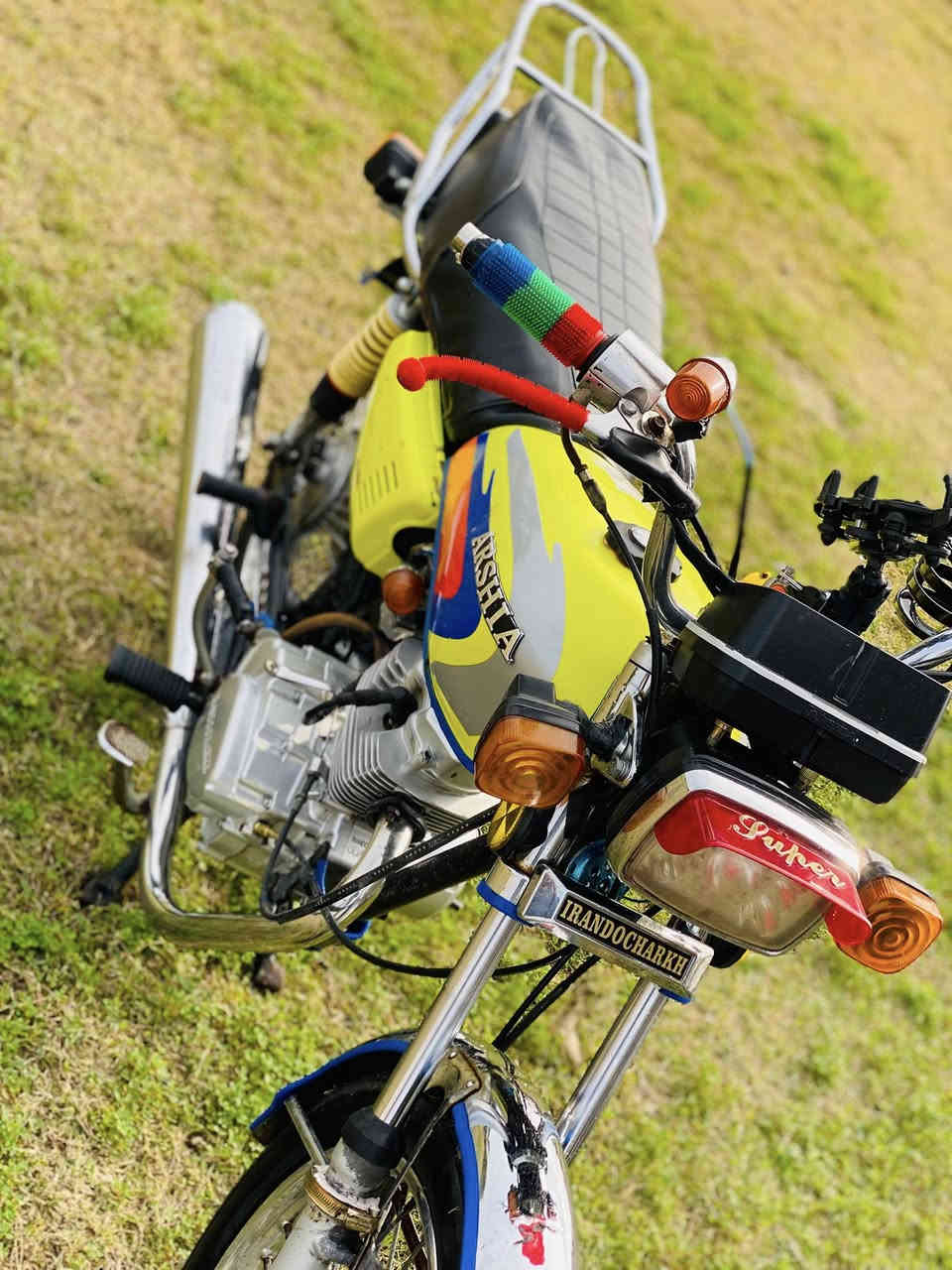 سلام عليكم شباب دراجه لبيع دراجه ايران ارشه اربه كير موديل (20023)السعر550 اوراق اصولي وبيه مجال لشراي لي حاب يتصل ع هاذ الرقم *********** 📞 مكاني بابل الاسكندريه قرب الدله
 دراجه  نضيفه حيل كله شغال من  بك لايت وشاير ولايت الدراجه ما بيه نقوصات ابد
