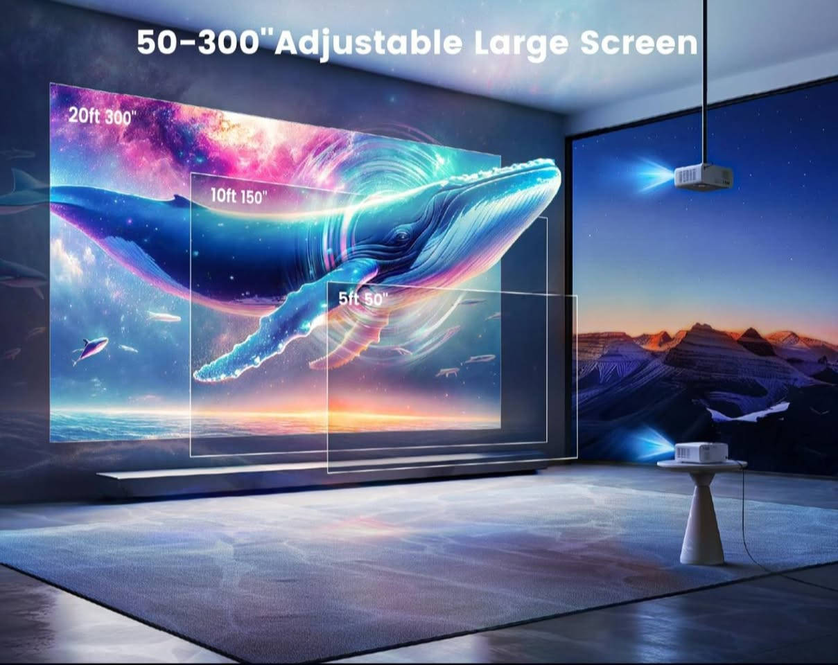 ❤️ داتا شو بروجكتر سينمائي 🌹
 خليك ويه المضمون واشتري راحة بالك 👇 👇 
ماتحلى المسلسلات والافلام الا مع البروجكتر السينمائي . 
🎥جهاز اندرويد يربط مع الانترنت مباشر 📽️
واي فاي بلوتوث يربط مع الهاتف المحمول الايفون والاندرويد لاسلكي بدون كيبلات 📲
يعرض على الحائط بمساحة عرض من ١ متر الى ٧ متر تتحكم بالzoom حسب مساحة الغرفه
🌜🌛🌹❤️🌜🌛❤️🌹🌛🌜❤️🌹
💥 اذا رايد سينما حقيقية أو جهاز متكامل💥 جهاز كهربائي 💥
🔥جهاز العرض الداتا شو wimus p63🔥
مكتبة برامج ، Google Play,مكتبة افلام وبرامج وقنوات فضائية 
 🔥 يتميز بدقة أصلية تبلغ 1080 تدعم 4k🔥
🚨ونظام Android TV مدمج في نظام سريع وسلس 🚨
📽️ويدعم تقنيات الاتصال الحديثة مثل Wi-Fi 6📽️
 و Bluetooth 5.2.
المواصفات الرئيسية :-
يتميز جهاز العرض  بمجموعة من الميزات المتكاملة والمفيدة للاستخدام المنزلي وفي المدارس والمعاهد والجامعات .

🔴 الدقة والسطوع: دقة أصلية تبلغ 1920 × 1080 بكسل، ويدعم إدخال إشارة 4K. يبلغ سطوعه حوالي 750  ANSI 
اي مايقارب 38.000 لومن
🔴 نظام التشغيل: مزود بنظام Android TV مدمج، مما يتيح الوصول المباشر إلى أكثر من 7000 تطبيق، بما في ذلك Netflix و Prime Video و Disney+ وغيرها، دون الحاجة إلى أجهزة بث خارجية. سينمانا والمنصة شاهد مسلسل. مكتبة افلام وبرامج مجانية مفتوحة 
🔴 الميزات الذكية: يشتمل على تركيز كهربائي مبتكر (Electric Focus) لتوضيح الصورة في ثوانٍ قليلة عبر جهاز التحكم عن بعد، وتصحيح انحراف رباعي النقاط (4-point keystone correction) لتعديل زوايا الصورة بسهولة.
🔴 الاتصال: يدعم أحدث تقنيات Wi-Fi 6 و Bluetooth 5.2 لنقل بيانات أسرع وأكثر استقرارًا، وربط مع جميع الأجهزة والاصدارات بدون تقطيع أو تأخير .. 
🔴 ويتضمن منافذ HDMI مزدوجة، ومنافذ USB مزدوجة، ومنفذ AV، ومقبس سماعة رأس.
🔴 الصوت: يحتوي على مكبري صوت مدمجين بقوة 10 واط.  . 

🔴 يغطي مساحة عرض 7 متر مع خاصية التكبير والتصغير ، 
🔴 فوكس تحكم عن طريق الازرار الموجودة في أعلى الجهاز او عن طريق الرمونت كونترول  اوتو كيستون لتصحيح انحراف الزوايا . 
🔴 ذاكرة داخلية 8 كيكا والعشوائية 2 كيكا نظام سلس سريع التحكم والتنقل بين البرامج . 
🔴 الربط مع الهاتف الاندرويد والايفون لاسلكي بدون انترنت 
عن طريق خاصية المشاركة الاسلكية المثبتة ولا تحتاج إلى تثبيت .
🔴 تبريد مزدوج الجوانب يعطي انسيابية في تبريد عالي التوزيع 
لمشاهدة الأفلام بدون توقف . مع خاصية تنقية الغبار لتقليل من حدوث بقع سوداء . عدة تنظيف ملحق مع الجهاز.
🔴 المحتويات ستاند منضدي كيبلات ورمونت وكتلوك وعدة تنظيف . 
🔴 الجهاز جديد استيرادنا الخاص 
 سعر القطعه 120 الف دينار 
للحجز والاستفسار مراسلة الخاص او التواصل عبر الواتس على الهاتف ***********
بغداد الشعب وتوجد خدمة توصيل 5 آلاف لكافة انحاء العراق
