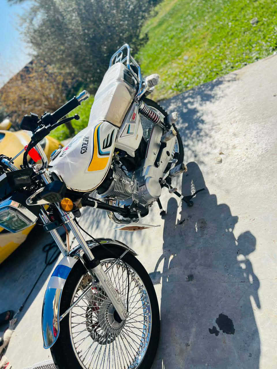 السلام عليكم دراجه تايكر (2025)(اوراق اصولي)(محرك اخرس) مكفوله من كلشي مكانه بابل ال محاويل. ***********2  سعر (750)وبيه مجال.(دراجه عل فحص.)
