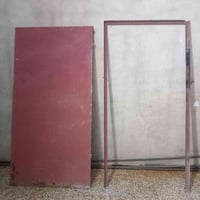 باب حديد • ٢٠٢×١٠٢سم • موصل تل الرمان