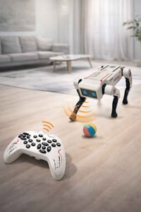 روبوت كلب • ريموت 2.4GHz • أوامر صوتية