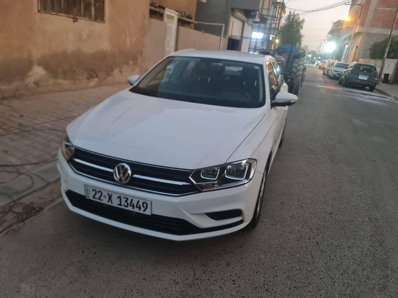 الســـلام عليكـــم
سيارة فولكس واگن جيته بورا   2022 للبيع  السعر 122 تحويل ثاني يوم السياره مكفوله    وبيه شاشه دايمون 2k فول HD  وكامره جدا واضحه وحساسات  خلفيه وحساس اطارات وحساس توقف يعني تطفه بالزدحام   و ABS ولايت عالي زنون .. والسياره شوفت عينك بالحقيقه بعد احله   فول كله محسن و دهن موتل اصلي والسياره ماشية 12  الف كيلو يعني جاهزه ماتصرف عليه ربع  تبريد ثلج ❄️  وبالمشي سنويه جديده وي بطاقة بانزين رزنه وعزله فول  العنوان  كركوك /  ***********
