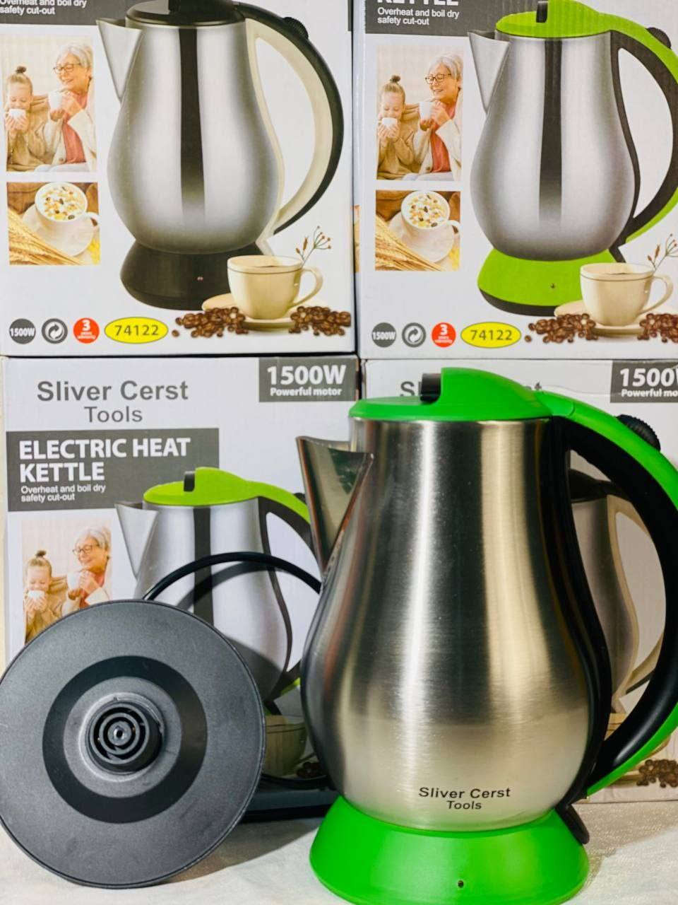 غلاية ماركة Sliver Cerst الالمانية 🇩🇪💯
للماء والشاي والقهوة أفضل أنواع الغلايات بجودة ممتازة جدآ 
✅تصميم عالي الجودة من الفولاذ المقاوم للصدأ INOX 
✅لاسلكي ، يمكن استخدامه أيضًا بشكل منفصل كإبريق
✅غلايه راقيه جدآ درجة أولى أفضل أنواع الغلايات 
مميزات هذا الجهاز: 
معدل الجهد: AC220-240V 
معدل التردد: 50/60 هرتز 
واط: 1500 واط ~ 2200 واط 
السعة القصوى: 1.8 لتر
المنشأ الماني 🇩🇪 💯 
السعر 17 لف
🚘يوجد خدمة توصيل لجميع محافظات العراق 4 الاف🚘


**إذا كنت صاحب هذا الإعلان وتريد حذفه لأي سبب، رجاءا أرسل رسالة إلى الدعم الفني**