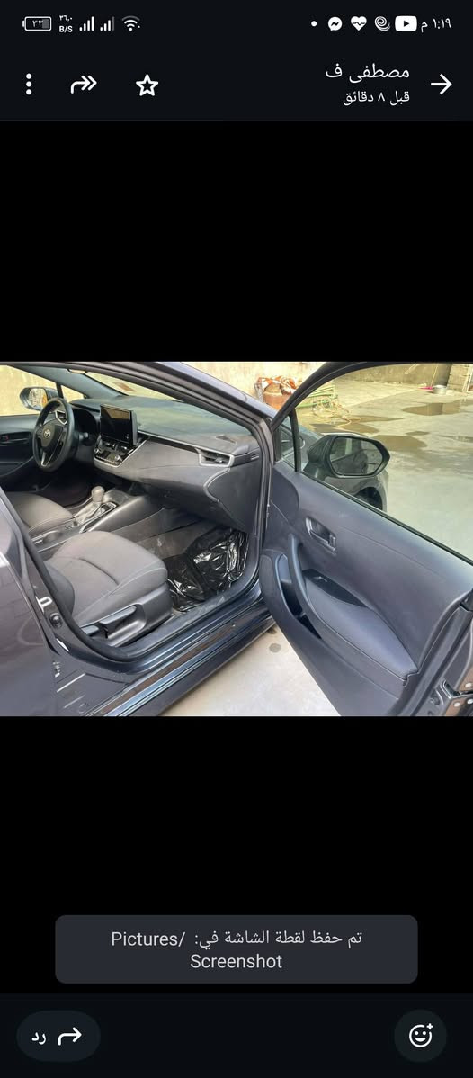 سلام عليكم كورلا هاج باك موديل #2025وارد ياباني  مكينة هايبرد  ماشية 14 ألف سيارة جديدة معنة الكلمة حادثة جاملغ وبنيد بدون دواخل  بدون رقم بدون رقم مكانه بابل مكلف بال نشر ‏‪***********‬‏.            سعر 130 وبيه مجال بسيط
