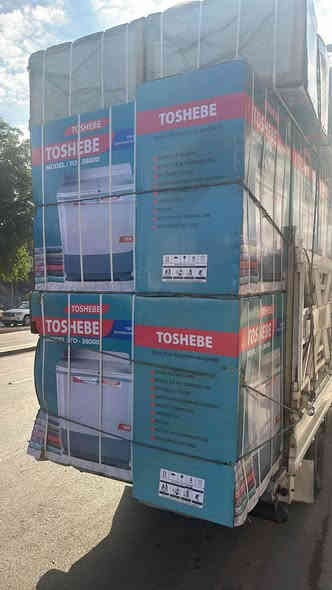 تحية طيبة زبائنا الكرام 
#عرض #خاص .. مع قدوم فصل الشتاء
-------------     -------------------
@غسالة هياشي ٣٢ كيلو حوضين 150.000
@غسالة هياشي ٣٨ كيلو حوضين 170.000
@غسالة كورال ٣٠ كيلو حوضين 175.000
@غسالة كورال ٤٠ كيلو حوضين 225.000
@غسالة طيبة الشام ١٨ كيلو حوضين 175.000
@غسالة فريش ١٦ كيلو مصري 230.000
@غسالة توشيباالعربي ١٢ كيلو مصري 345.000

@ غسالة #نوال  الأصلي 
- غسالة طفل حوض واحد 85.000
- غسالة طفل حوضين 95.000
- غسالة حجم ١١ كيلو حوضين 190.000

@غسالة #رويال الرحماني الأصلي حوضين 
- حجم ١٠ كيلو حقيقي (٣٢ سابقاً) 170.000
- حجم ١١ كيلو حقيقي (٣٤ سابقاً) 180.000
- حجم ٢٢ كيلو حقيقي(٣٩سابقاً) 190.000

@غسالة #دنكا الأصلي صنع في الأردن 
- حجم ١٣ كيلو حوضين 175.000
- حجم ١٦ كيلو حوضين 210.000

@غسالة #كينود  الأصلية 
- حجم ١٦ كيلو حوضين 190.000
- حجم ٢٨ كيلو حوضين 310.000
- حجم ٣٢ كيلو حوضين 330.000

@غسالة #الوادي الأصلية
- حجم ١٠ كيلو حوضين 180.000
- حجم ١٦ كيلو حوضين 245.000
- حجم ١٨ كيلو حوضين 300.000

@غسالة #الحافظ الأصلية
- حجم ١٢ كيلو حوضين 200.000
- حجم ١٥ كيلو حوضين 295.000
- حجم ١٨ كيلو حوضين 345.000

@غسالة #كرافت الأصلية
- حجم ١١ كيلو حوضين 195.000
- حجم ١٣ كيلو حوضين 230.000
- حجم ١٥ كيلو حوضين 260.000
- حجم ١٨ كيلو حوضين 315.000
- حجم ٢٢ كيلو حوضين 365.000

@غسالة هيتاشي الأصلي ( صنع في تايلند)
- حجم ١٠ كيلو حوضين 345.000
- حجم ١٤ كيلو حوضين 570.000

ارقام الهاتف --
*********** بغداد
