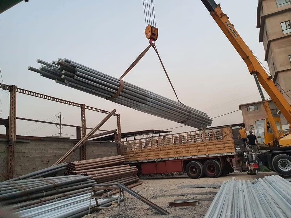 📢 متوفر الآن في معمل الضياء

✅ المنتج: عمود كهربائي مغلون
📏 الطول: 11 متر
⚙️ السماكة: 5 ملم
📦 الكمية المتبقية: 1000 عمود
💰 السعر: بسعر المعمل (مباشرة بدون وسيط)

📍 موقع الشركة: بغداد - حي النصر (السياحي )
📱 للطلب والاستفسار :
0775 758 7244 📞
