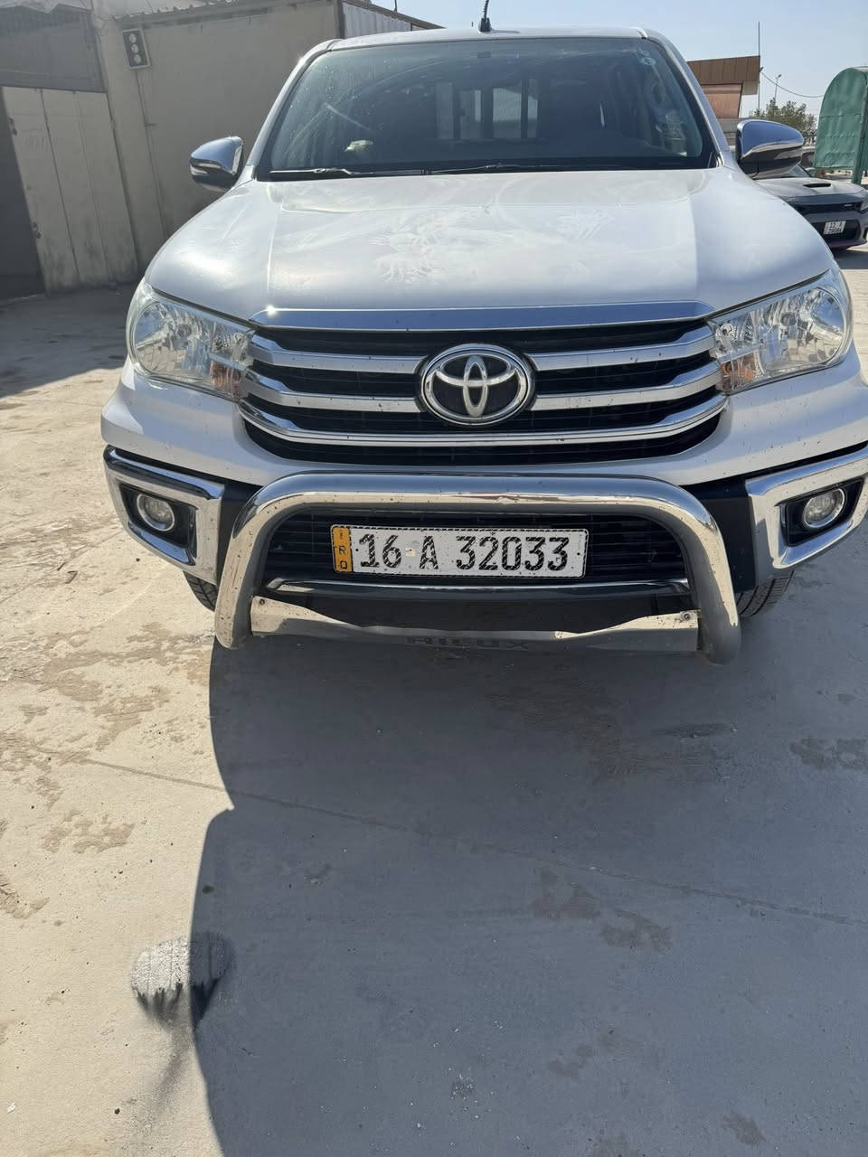 السلام عليكم
تيوتا هايلوكز ساز فول 2020
كفاله بيه شخط بلبدي بسيط بدون  تكحيل
ماشيه ١٤٣
سياره مجدده سنويه ورقم شادله 
قبل سبوع سنويه ٣٠٣١
مصفره ضريبه 
السعر 280بيه مجال بسيط 
***********
