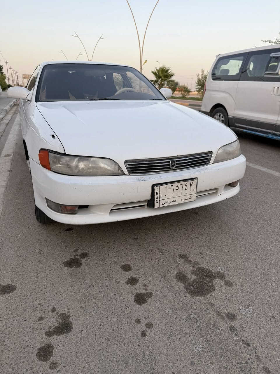 سلام عليكم مارك تو 1993  سنويه منتهيه مكينه وگير ونجي جديد  تبريد شقال حداده جديده تخم تاير جديد. گصه قماره رقم بصره أ السعر 47وبيها مجال قليل للاستفسار اكثر ***********
