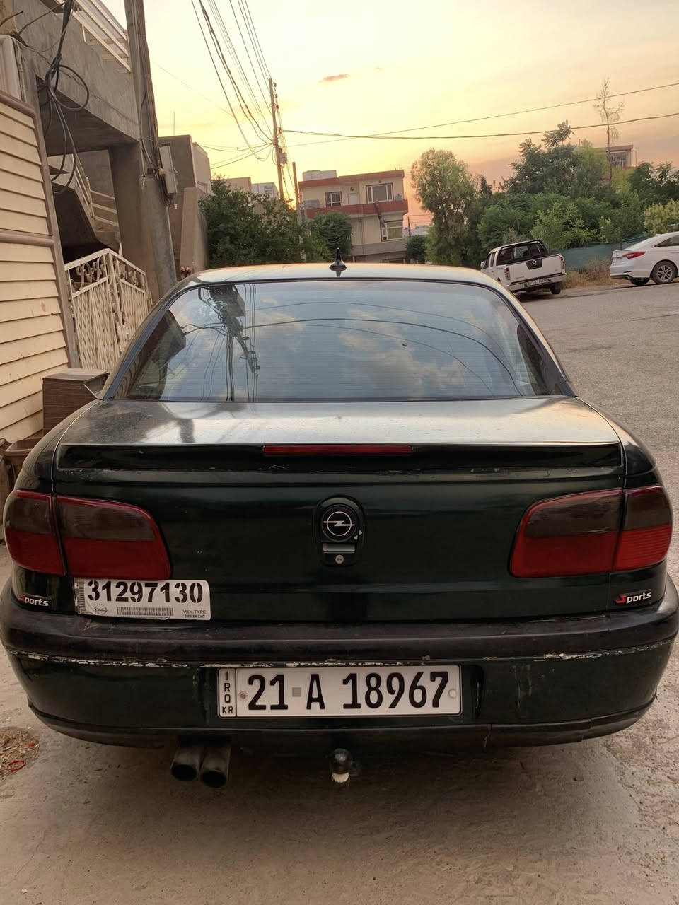 اوبل بزون 1996 
كير عادي محرك 20كبس جديد 
كير محرك حداديه كلشي بشرط بلپاكيت 
رقم سليمانيه جامات كهربائي كشنات كهربائيه مري كهربائيه
لايتات ليد شاشه ايباد كشنات جلد نطام ايكو نطام abs صبغ عام للجماليه بشرط جاكوج ملايح البدنه تايرات  نظيفه  تدفئه كلهن لمس موزعات كلهن بلاد مكان السياره سليمانيه سعر 55ورقه وبيها مجال  السياره باقيه نطيفه و بلاديه …رجاء المرشراي اترك كلمه طيبة❤️
ملاحظه السياره رقم هزه سنويه كلهن جدد
***********/***********
