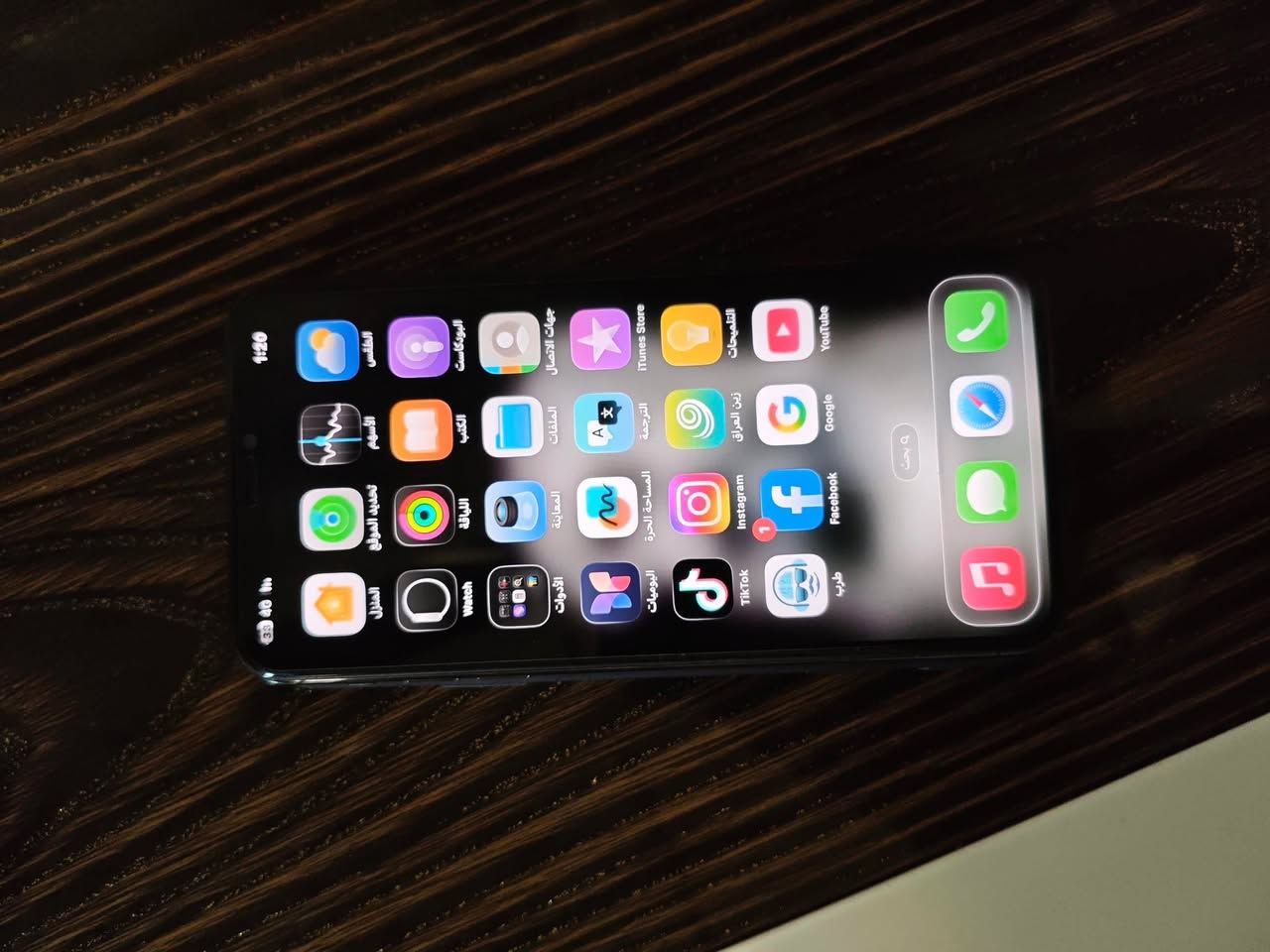 من رخصة الأدمن جهاز مال شغل تصوير فول ايفون 11برو ماكس طراز امريكي  جهاز كلشي مابي بس مبدل بطارية اصلية 
ذاكرة:512
بطارية:100
لون:اسود سيمكارت:تك 
نضافة:95
اللي يريدة يراسلني على هذا الرقم:***********
مكاني الحويجة حي اليرموك وذا مو شراي لتراسل رجائاً
سعر:360وبي مجال قليل
