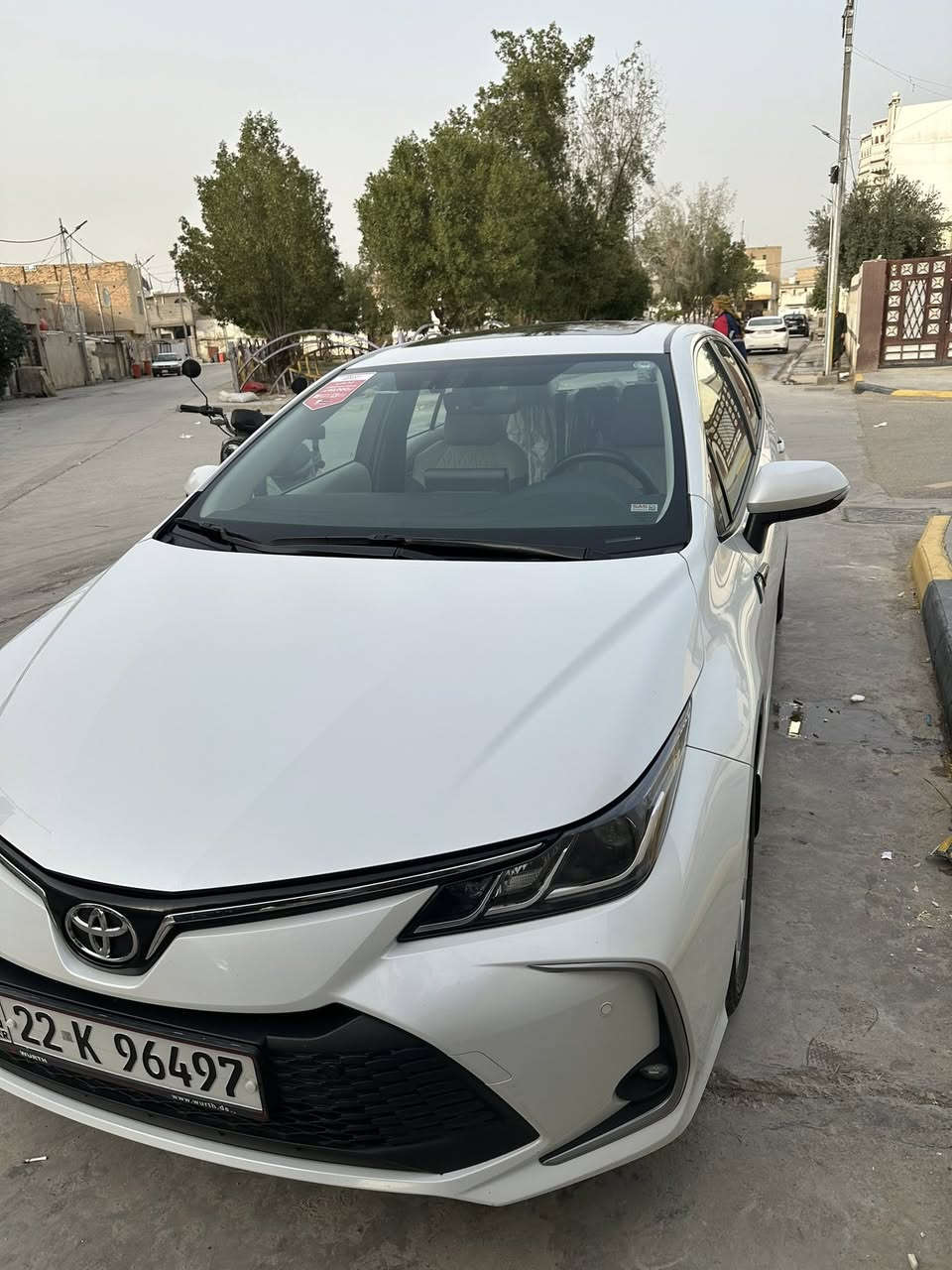 كورلا ساز 2024
تويوتا كورلا 2024 خليجي (SAS ساز)

رقم اربيل  دولي 

فول مواصفات 1/1  GLI 

حجم المحرك 1800 بانزين

دخول ذكي بصمة تشغيل بصمة 

فتحة سقف سلايت  

شاشة ديجيتل  

تبريد قطعتين 

بك لايتات لد 

كشاف لايت لد 

مرآة داخلية عاكسة 

شاحن واير ليس

وبيها هواي مواصفات بعد

السعر 190 بيها مجال حك الجيه فقط

 مكاني واسط

***********
