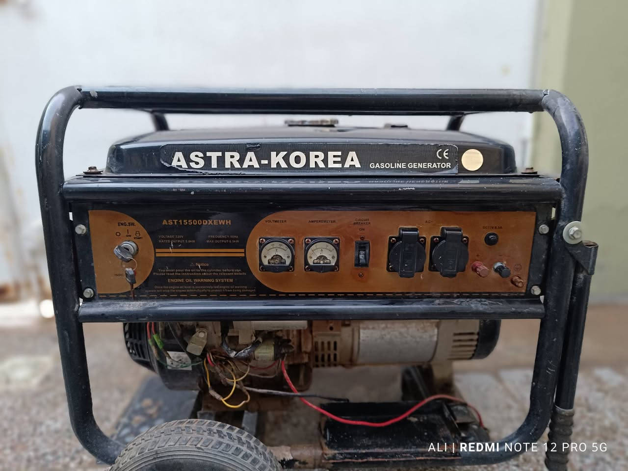 للبيع مولدة استرا كوريا 20 امبير بانزين نگرة سلف وهندر مكان نجف
***********
