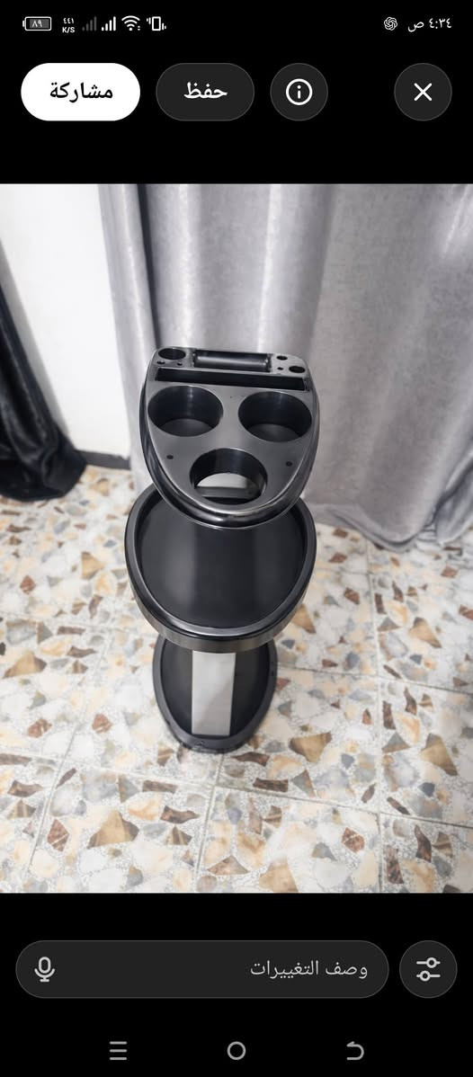 كرسي صالون مريح وأنيق 💺
ترولي تنظيم عملي وثابت 🛒
جهاز بخار للشعر 🔥
جهاز عناية بالبشرة 👩🏻‍⚕️
حامل سشوار احترافي 💨التواصل ع خاص


**إذا كنت صاحب هذا الإعلان وتريد حذفه لأي سبب، رجاءا أرسل رسالة إلى الدعم الفني**