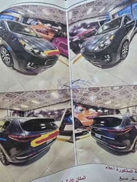 سياره سبورتج وارد امريكي موديل 2017 مكينة كايمه. السعر ١٣٢ وبيهه مجال....
