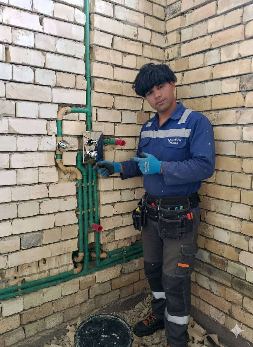 تريد تأسيس "درجة أولى" وما يخر بعد سنة؟ 🏠💧
​يا جماعة الخير، البيت ينبني مرة وحدة بالعمر، والسباكة هي "عصب البيت". لا تخلي شغلك بيد أي واحد وبعدين تندم على الكاشي والصبغ!
​أنا الأسطى [كاظم ]، متخصص بـ تأسيسات الماء والمجاري بأحدث الطرق:
✅ تأسيس دفن وظاهري (بوري حراري، PPR، أو نبرو).
✅ فحص الشبكة بالضغط قبل الدفن (حتى تنام رغد).
✅ ترتيب المجاري والمخارج بوزن دقيق (ماكو ريحة ولا انسداد).
✅ شغل نظيف وهندسي يريحك بالتركيبات النهائية.
​شغلنا أمانة، والضمان بالعمل قبل الكلام.
📍 نشتغل بكل مناطق: [واسط ]
📞 اتصل وما يصير خاطرك إلا طيب: [كاظم  تاسيس الماء💦 مجاري صحيان 🚽ترميم وسعار مناسبة 💵وشغل درجة ولة ✅✅
🆚***********
