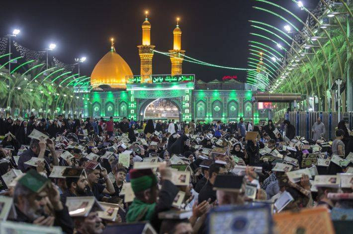 #تعلن_حملة_الضامن عن حملة الى كربلاء المقدسه اليوم الخميس بعد الفطور ل إحياء ليلة القدر المباركه والرجوع بعد السحور التجمع الحمزه الغربي فلكة الساعه سعر النفر 5 للحجز والاستفسار ***********📲***********
