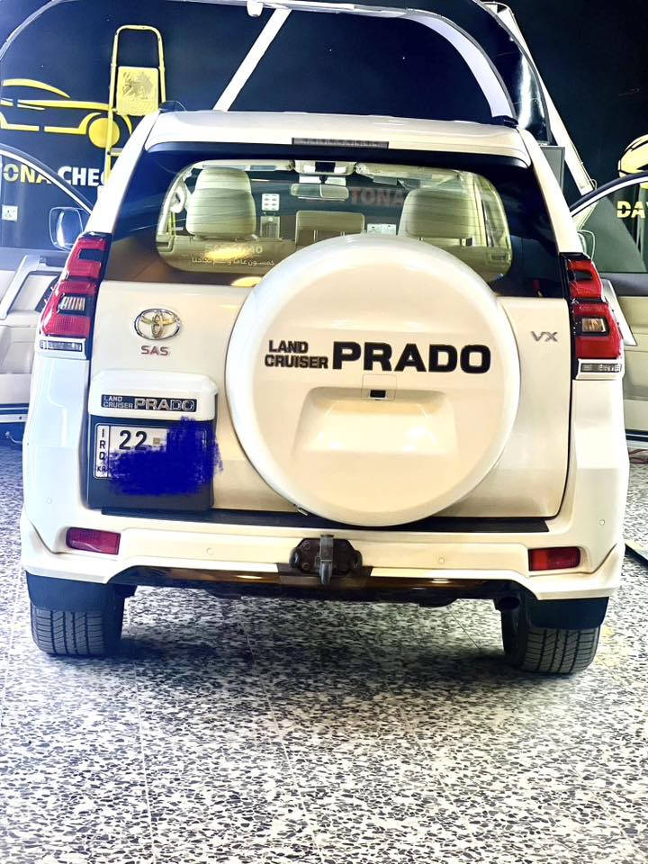 لسلام عليكم
تويوتا برادوا اسود  2023 VX  SAS  
ضمان شركه SAS العراق
‎سلايت وبصمه وتشغيل عن بعد 
‎لايت اسود وبخاخ لايت ولد نهاري 
شاشه وكامرا وهوك وحساس خلفي
تحكم جهتين ورساله ترحيب تويوتا 
ويل كب كروم حجم 19 
دشبول لكزز وايربك 6 كامل
مانع انزلاق ومانع انحدار ونظام الامان 
كشنات جلد وتبريد كهرباء الامامي 
مري شفط اصليه 
السياره جديده حيل ومكفوله 
السياره  ماشيه 58000 الف KM 
السعر 48500
***********
***********
